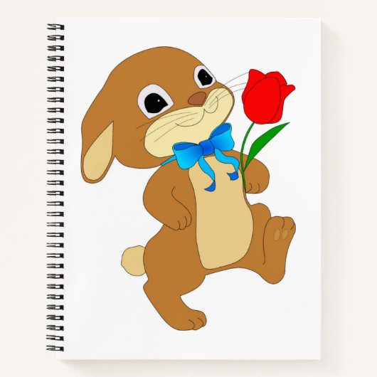 RABBIT IN LIEBE NOTIZBLOCK (Vorderseite)