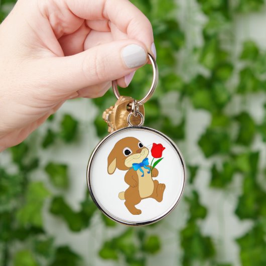 RABBIT IN LIEBE SCHLÜSSELANHÄNGER (Hand)