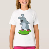 Rabbit Inline skating Inline skates T-Shirt (Vorderseite)