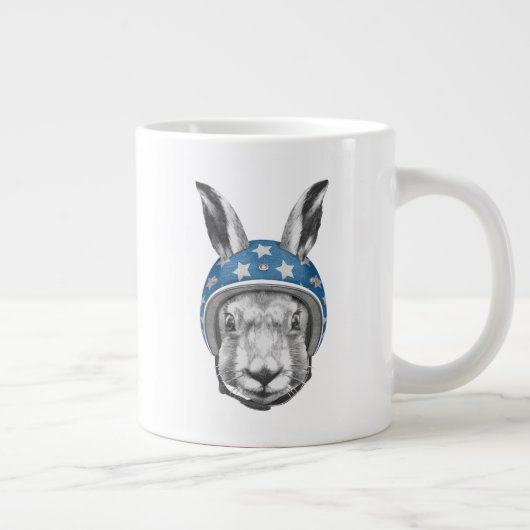 Rabbit Jumbo-Tasse (Rechts)