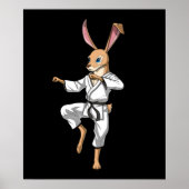 Rabbit Karate Poster (Vorne)