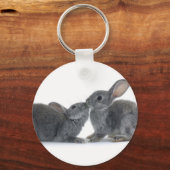 Rabbit Kiss Schlüsselanhänger (Vorderseite)