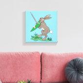Rabbit Leinwanddruck (Insitu (Wohnzimmer))