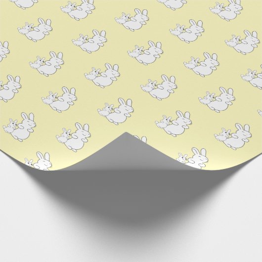 Rabbit Lovers Geschenkpapier (Ecke)