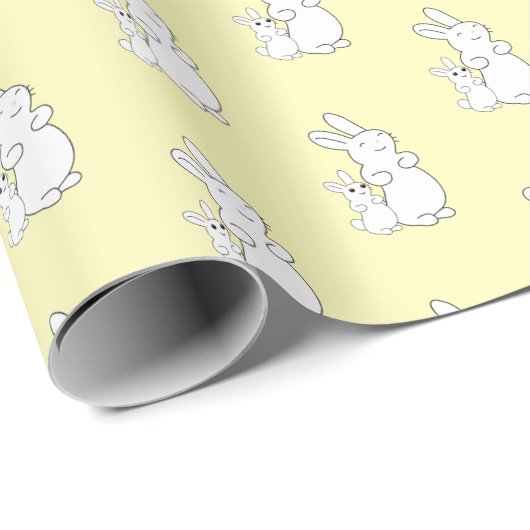 Rabbit Lovers Geschenkpapier (Rolleneckpunkt)