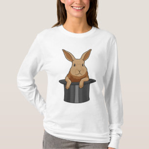 Rabbit Magician Magician Hut T-Shirt