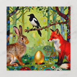 Rabbit, Magpie, Fox and “The Forest’s Secret” Einladung