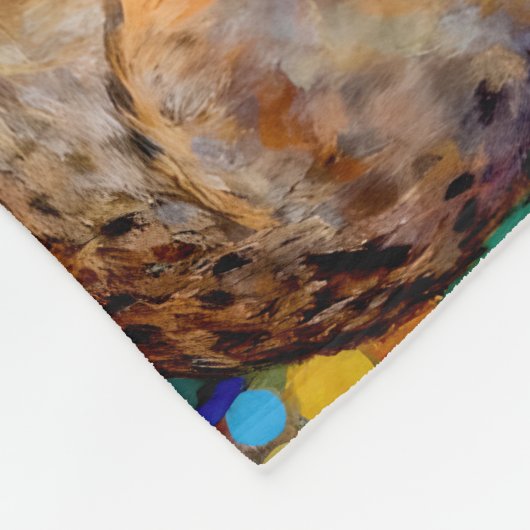 Rabbit, Magpie, Fox and “The Forest’s Secret”  Fleecedecke (Ecke)