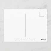 Rabbit, Magpie, Fox and “The Forest’s Secret” Postkarte (Rückseite)