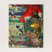 Rabbit, Magpie, Fox and “The Golden Goose Egg” Puzzle (Vertikal)