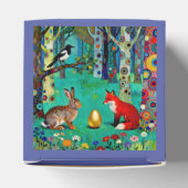 Rabbit, Magpie, Fox and “The Sharing Path” Geschenkschachtel (Oben)