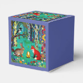 Rabbit, Magpie, Fox and “The Sharing Path” Geschenkschachtel (Rückseite)