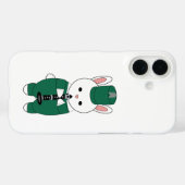 Rabbit Marching Band Klarinette Grün Case-Mate iPhone Hülle (Rückseite (Horizontal))