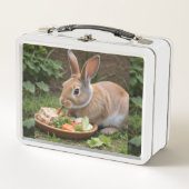 Rabbit Metall Brotdose (Vorderseite)