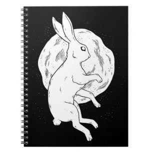 Rabbit Moon Notizblock