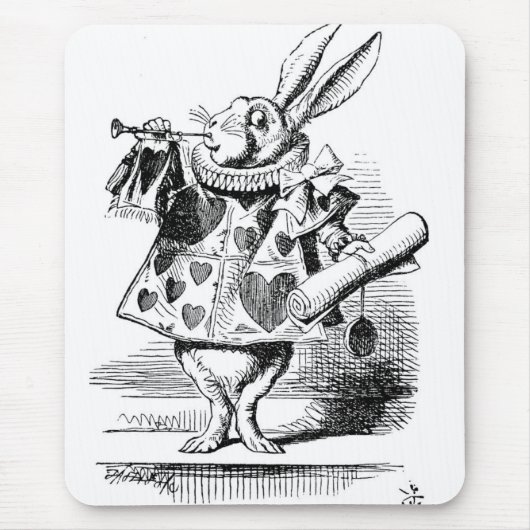 Rabbit Mouse Pad Mousepad (Vorne)