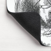 Rabbit Mouse Pad Mousepad (Ecke)