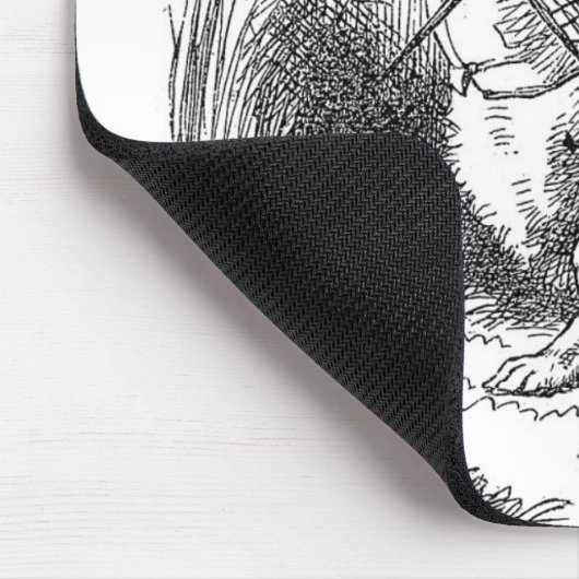 Rabbit Mouse Pad Mousepad (Ecke)