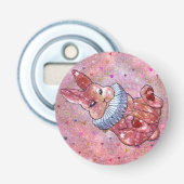 Rabbit named Ladybug Flaschenöffner (Vorderseite)