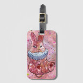 Rabbit named Ladybug Gepäckanhänger (Vorderseite Vertikal)