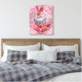 Rabbit named Ladybug Leinwanddruck (Insitu (Schlafzimmer))