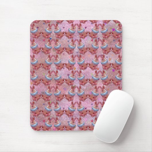 Rabbit named Ladybug Mousepad (Mit Mouse)