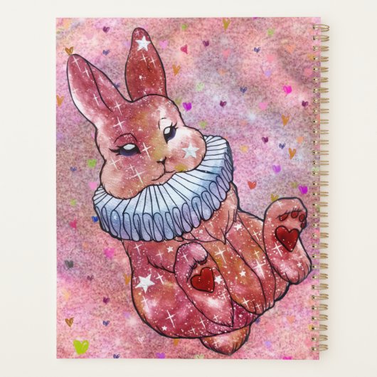 Rabbit named Ladybug Planer (Rückseite)