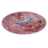 Rabbit named Ladybug Schneidebrett (Ecke)