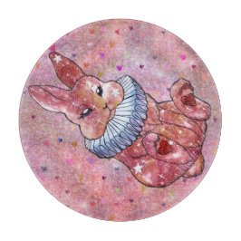 Rabbit named Ladybug Schneidebrett