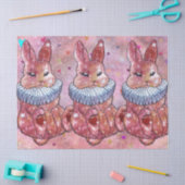 Rabbit named Ladybug Seidenpapier (Basteln)