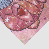 Rabbit named Ladybug Seidenpapier (Detail)