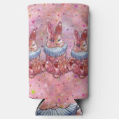Rabbit named Ladybug Selters Dosenkühler (Vorderseite)