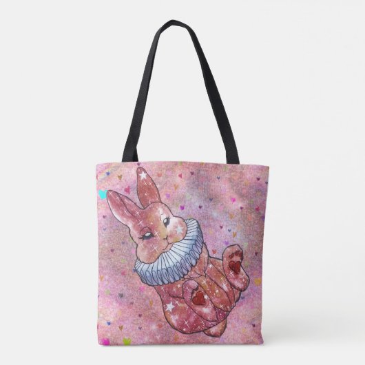 Rabbit named Ladybug Tasche (Rückseite)