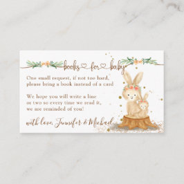 Rabbit New Mommy Books for Baby Begleitkarte