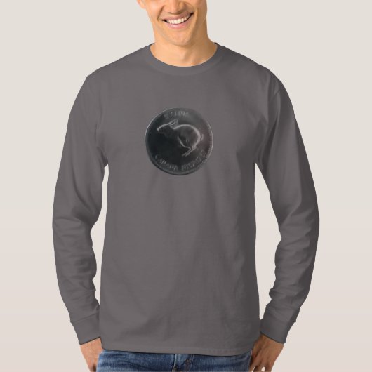 RABBIT NICKEL LS T SHIRT (Vorderseite)