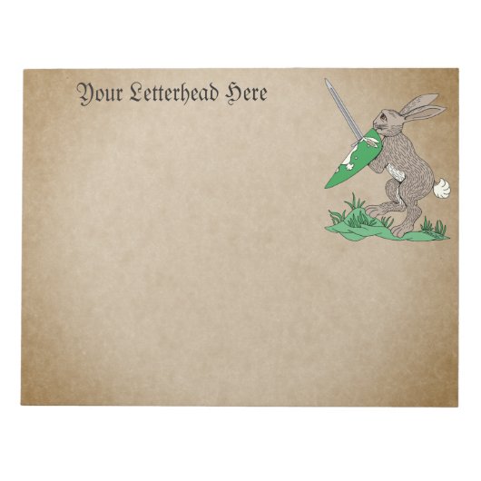 Rabbit Notizblock (Vorderseite)