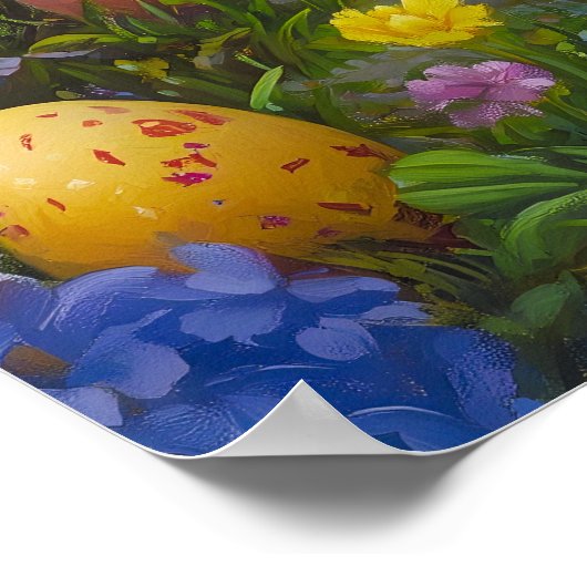 Rabbit Oaster Bunny Poster (Ecke)