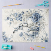Rabbit Pair Three Tissue Paper Seidenpapier (Basteln)
