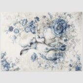 Rabbit Pair Three Tissue Paper Seidenpapier (Vorderseite)