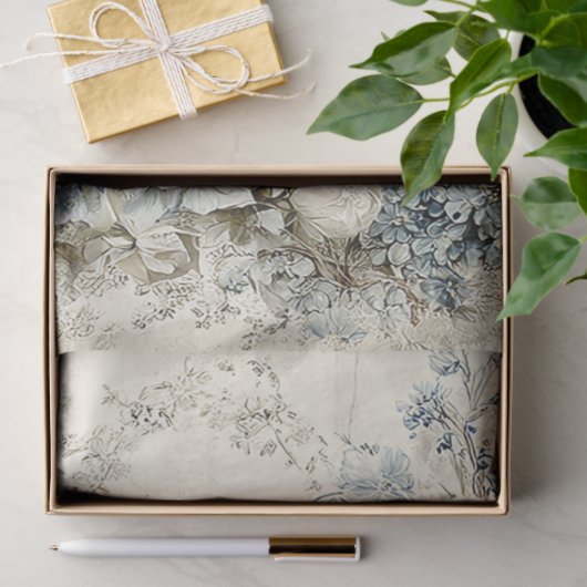 Rabbit Pair Two Tissue Paper Seidenpapier (Geschenk)