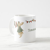 Rabbit Peter Christmas Tasse (Vorderseite Links)