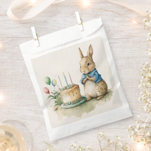 Rabbit Peter Gastgeschenk Bag Geschenktütchen (Ausgeschnitten)