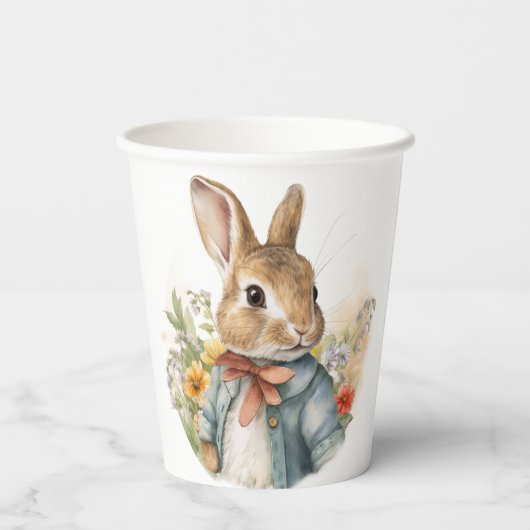 Rabbit Peter Pappbecher (Rückseite)