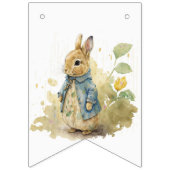 Rabbit Peter Party Jagdfahnen Wimpelkette (Erste Fahne)