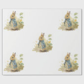 Rabbit Peter Party Wrapping Paper Geschenkpapier (Flach)