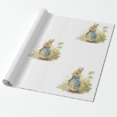 Rabbit Peter Party Wrapping Paper Geschenkpapier (Ungerollt)