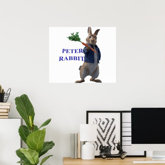 Rabbit Peter Poster (Heimbüro)