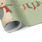 Rabbit Peter Weihnachtswrapping Paper Geschenkpapier (Rolleneckpunkt)