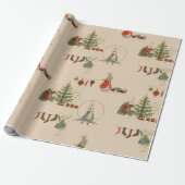 Rabbit Peter Weihnachtswrapping Paper Geschenkpapier (Ungerollt)