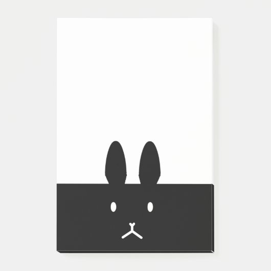 Rabbit Post-it Klebezettel (Vorderseite)